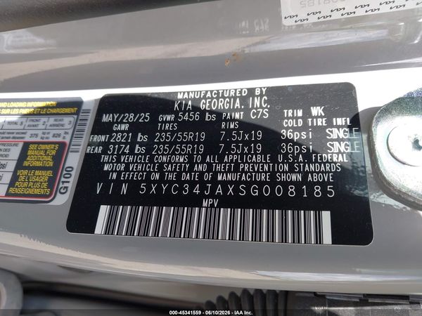 2025 KIA EV6 LIGHT LONG RANGE RWD