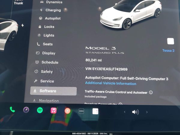 2020 TESLA MODEL 3