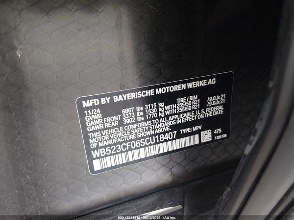 2025 BMW IX XDRIVE50