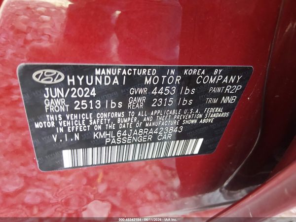 2024 HYUNDAI SONATA SEL
