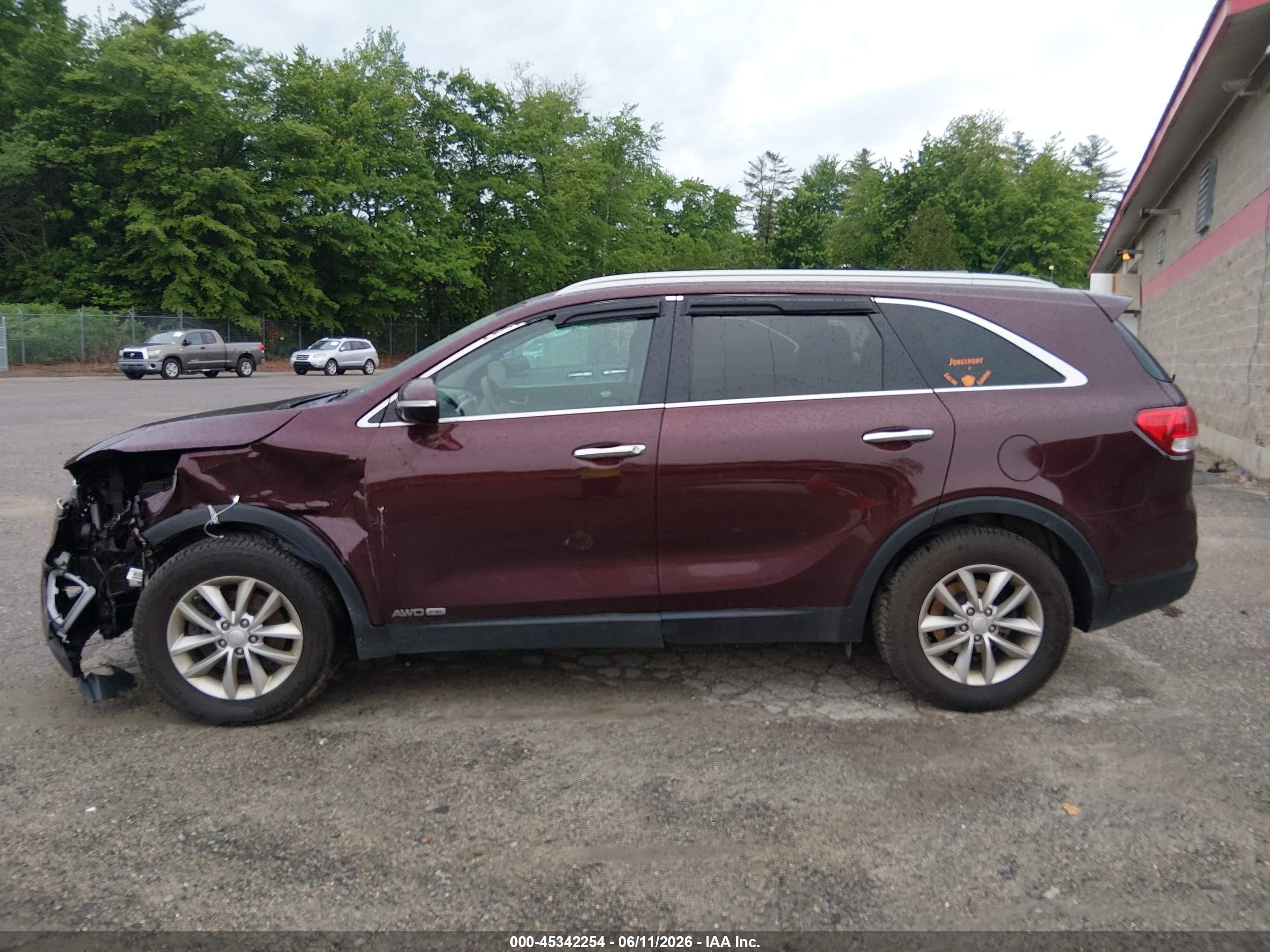 2017 KIA SORENTO 3.3L LX