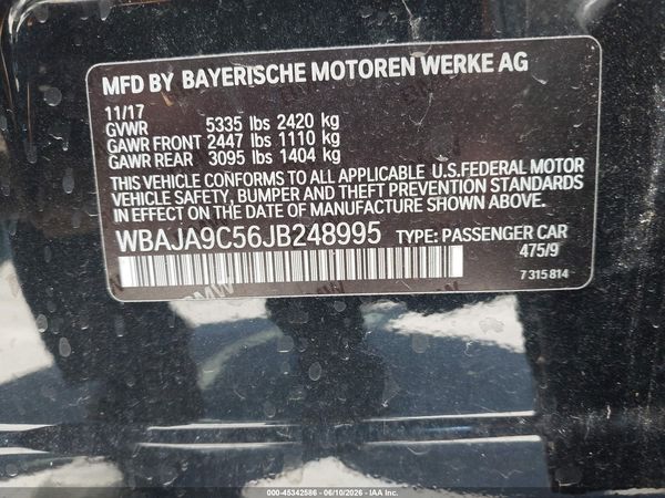 2018 BMW 530E IPERFORMANCE