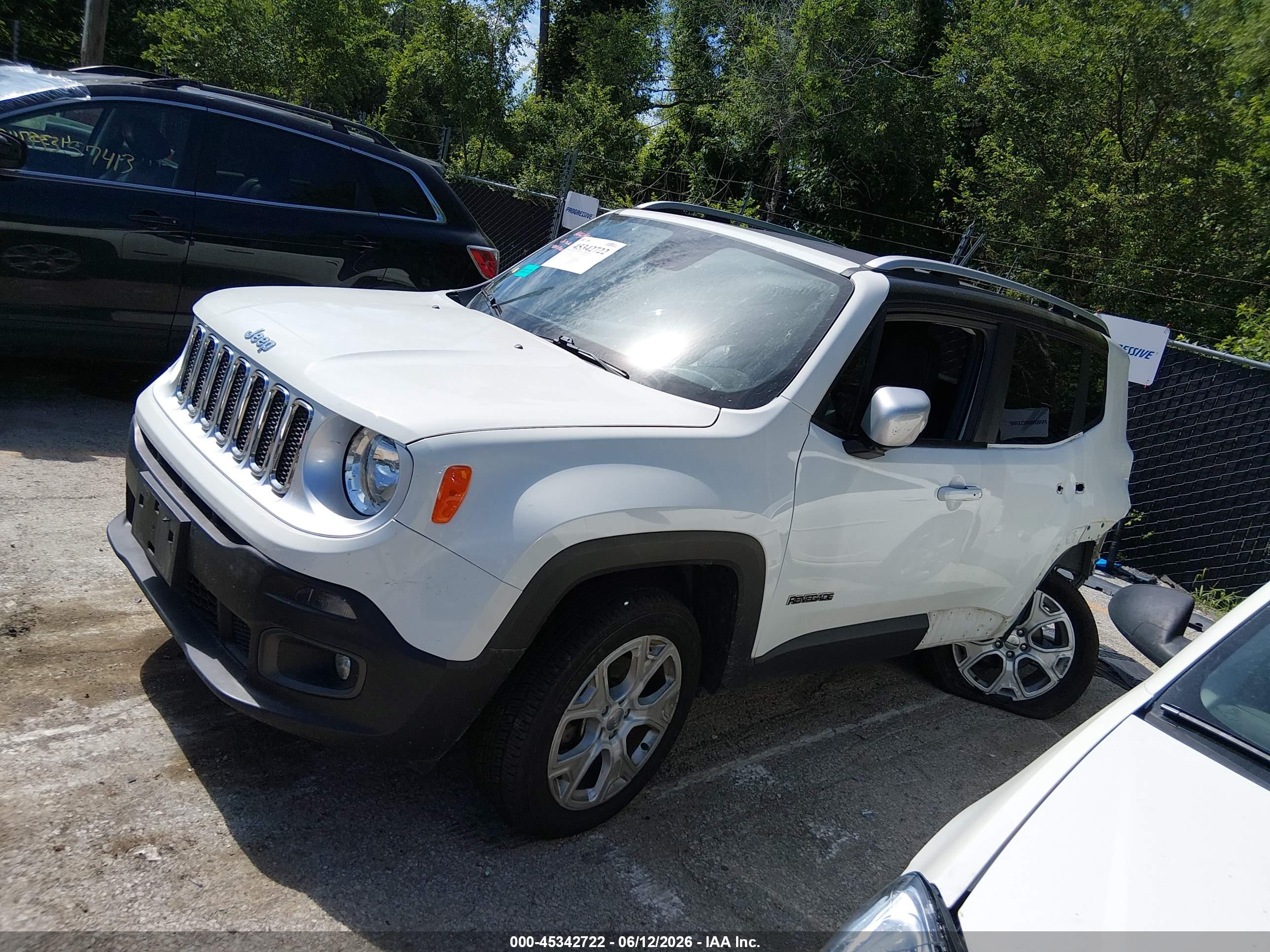 2018 JEEP RENEGADE LIMITED 4X4