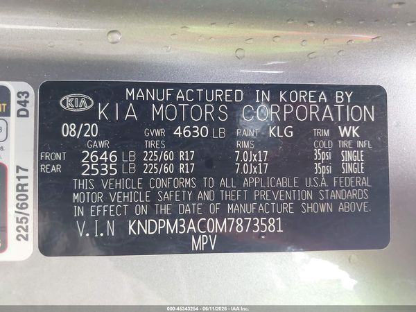2021 KIA SPORTAGE LX