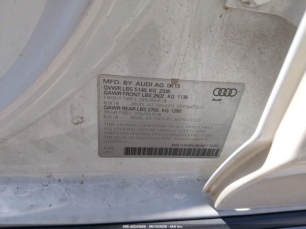 2014 AUDI ALLROAD 2.0T PREMIUM