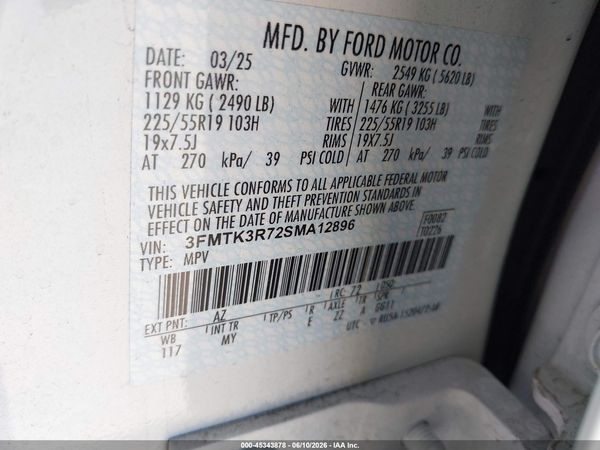 2025 FORD MUSTANG MACH-E PREMIUM