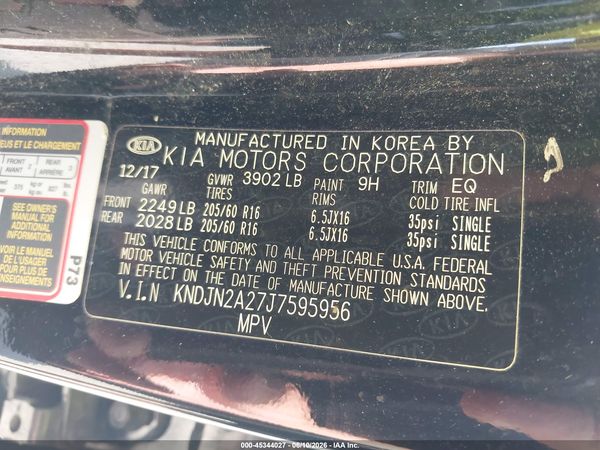2018 KIA SOUL Base