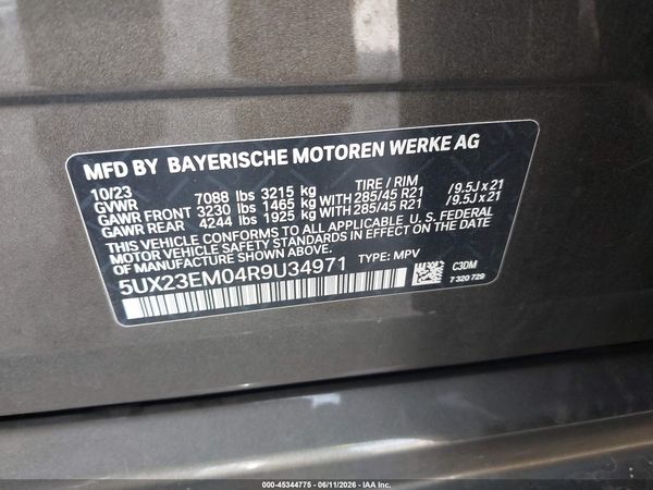 2024 BMW X7 XDRIVE40I
