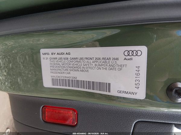 2022 AUDI A5 SPORTBACK