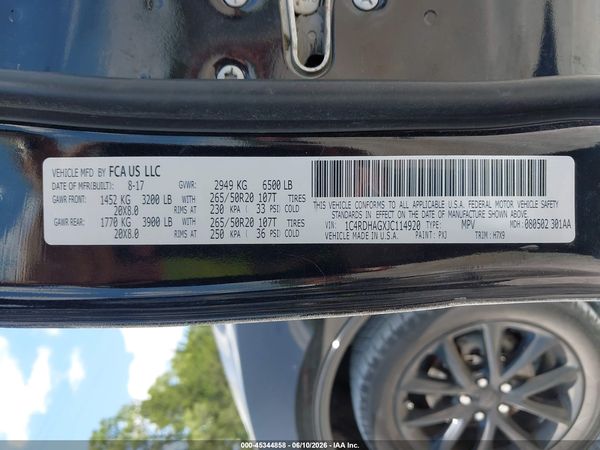 2018 DODGE DURANGO SXT RWD