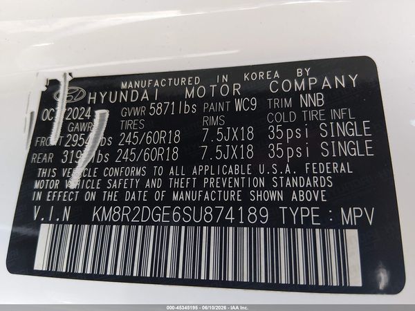 2025 HYUNDAI PALISADE SEL