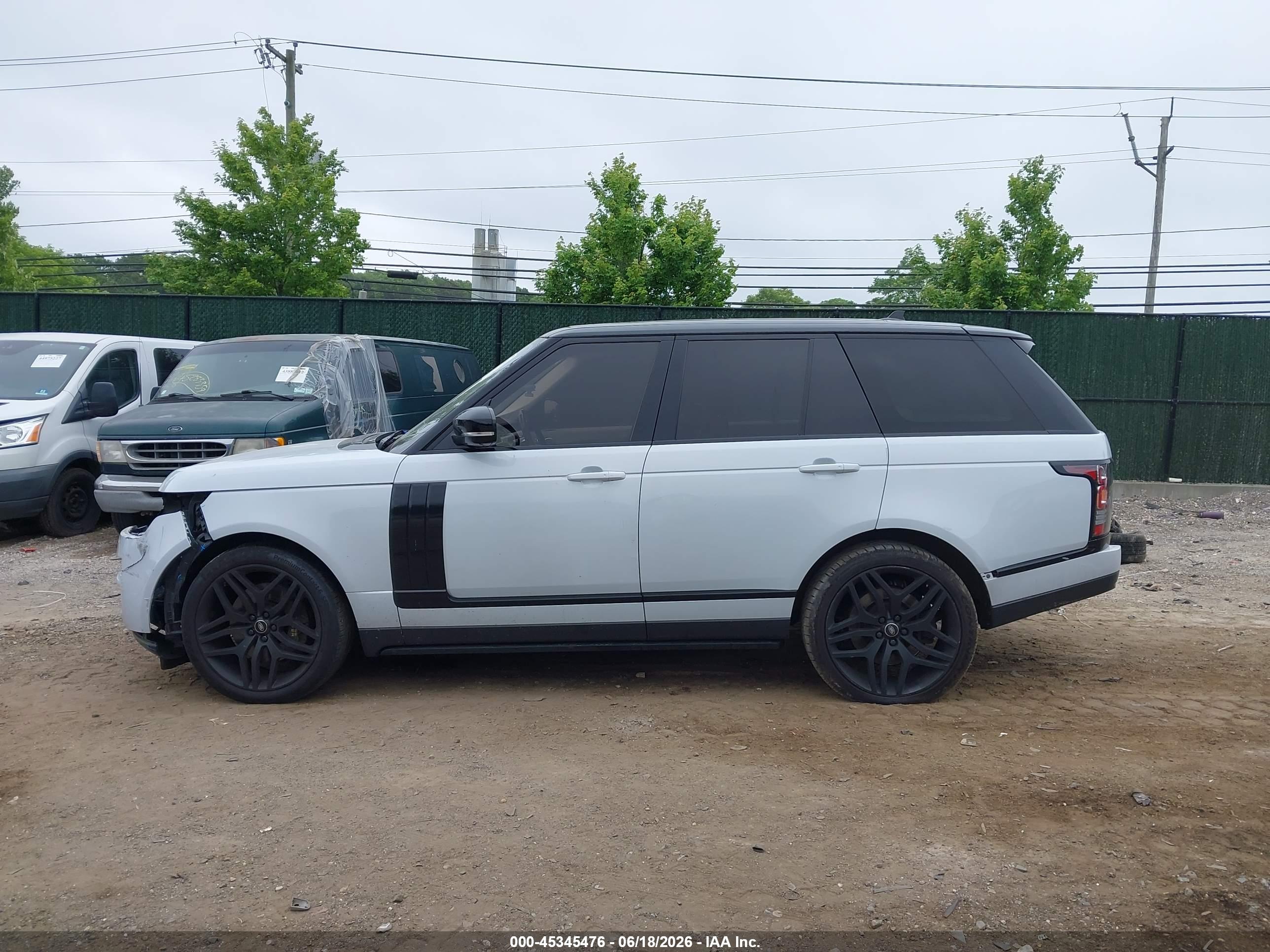 2016 LAND ROVER RANGE ROVER 3.0L V6 SUPERCHARGED HSE
