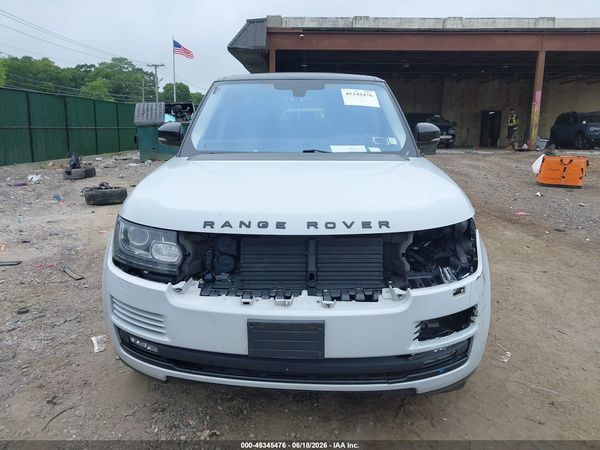 2016 LAND ROVER RANGE ROVER 3.0L V6 SUPERCHARGED HSE
