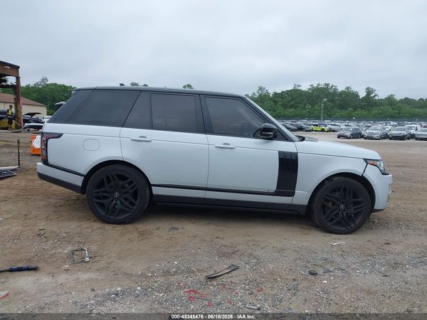 2016 LAND ROVER RANGE ROVER 3.0L V6 SUPERCHARGED HSE