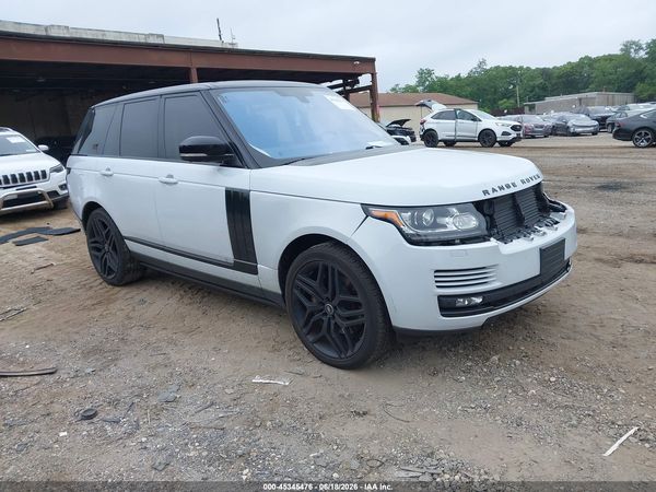 2016 LAND ROVER RANGE ROVER 3.0L V6 SUPERCHARGED HSE