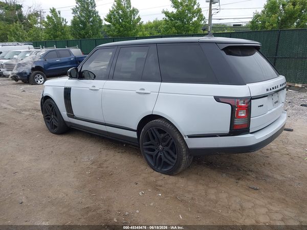 2016 LAND ROVER RANGE ROVER 3.0L V6 SUPERCHARGED HSE