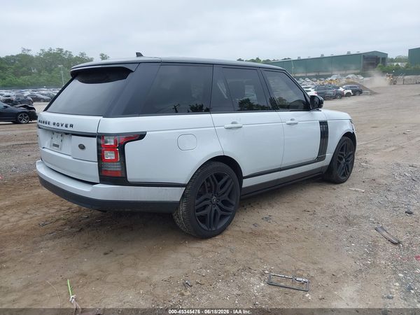 2016 LAND ROVER RANGE ROVER 3.0L V6 SUPERCHARGED HSE