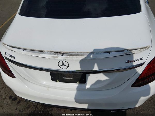 2019 MERCEDES-BENZ C 300 4MATIC