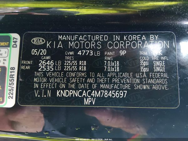 2021 KIA SPORTAGE EX