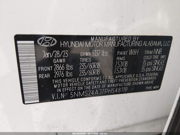2023 HYUNDAI SANTA FE SEL