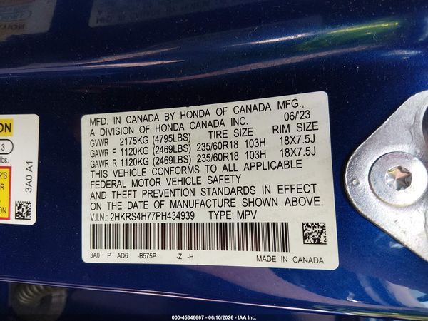 2023 HONDA CR-V EX-L AWD