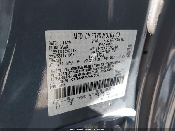 2024 FORD MUSTANG MACH-E SELECT