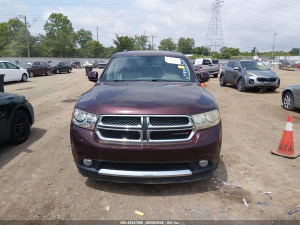 2012 DODGE DURANGO CREW