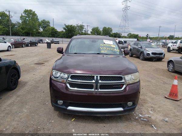 2012 DODGE DURANGO CREW