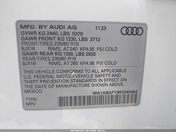 2024 AUDI Q5