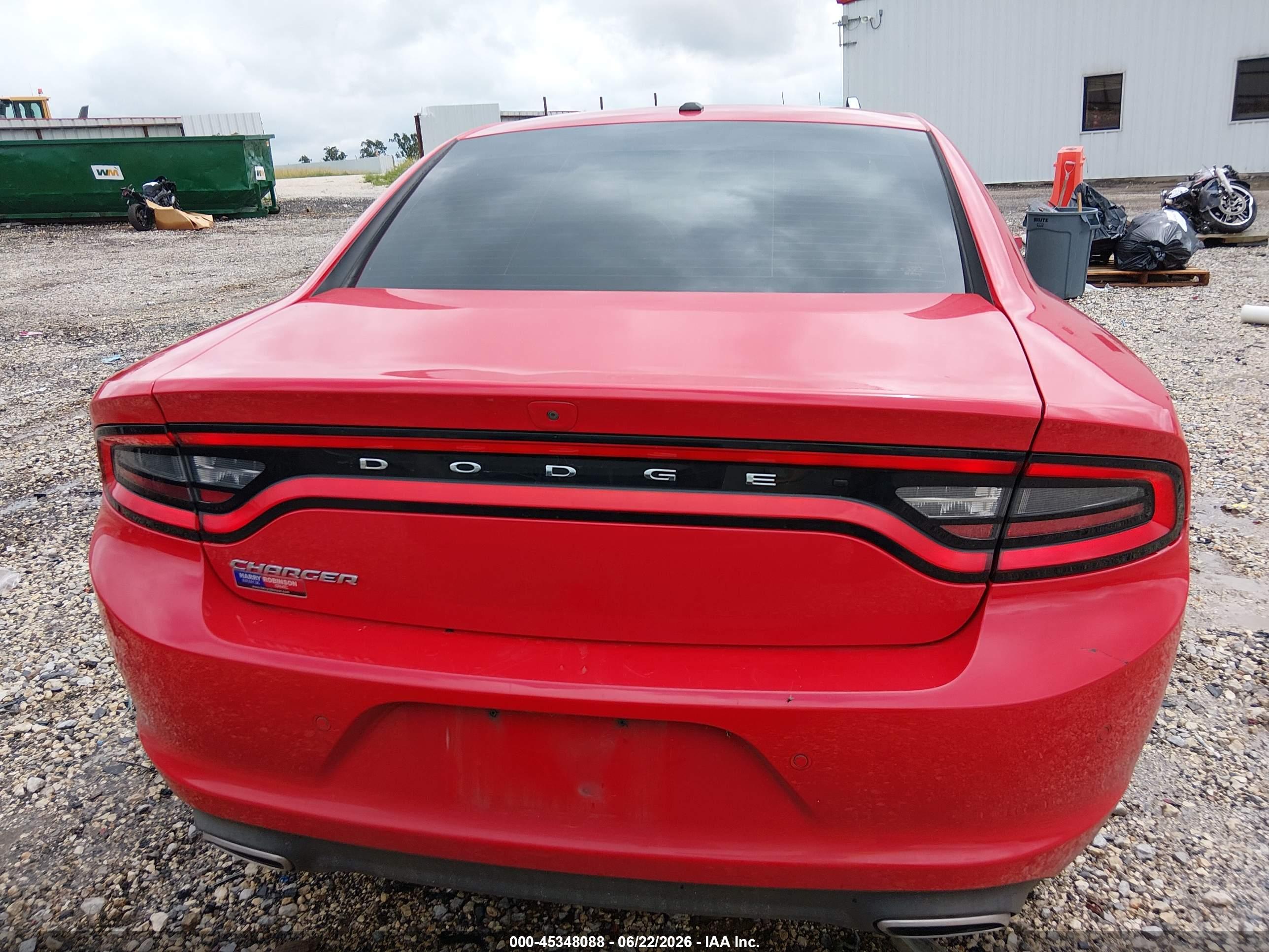 2020 DODGE CHARGER SXT RWD