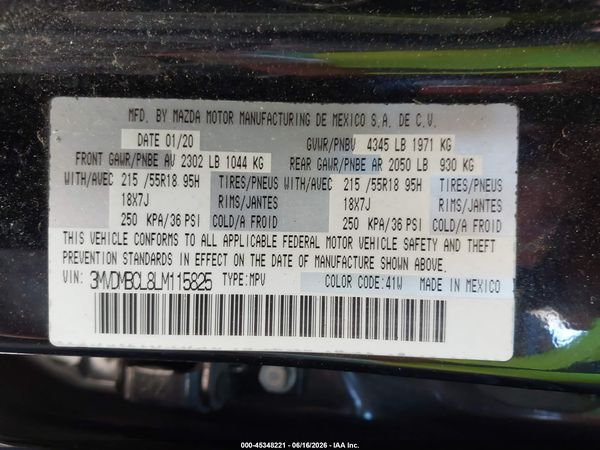 2020 MAZDA CX-30 SELECT PACKAGE