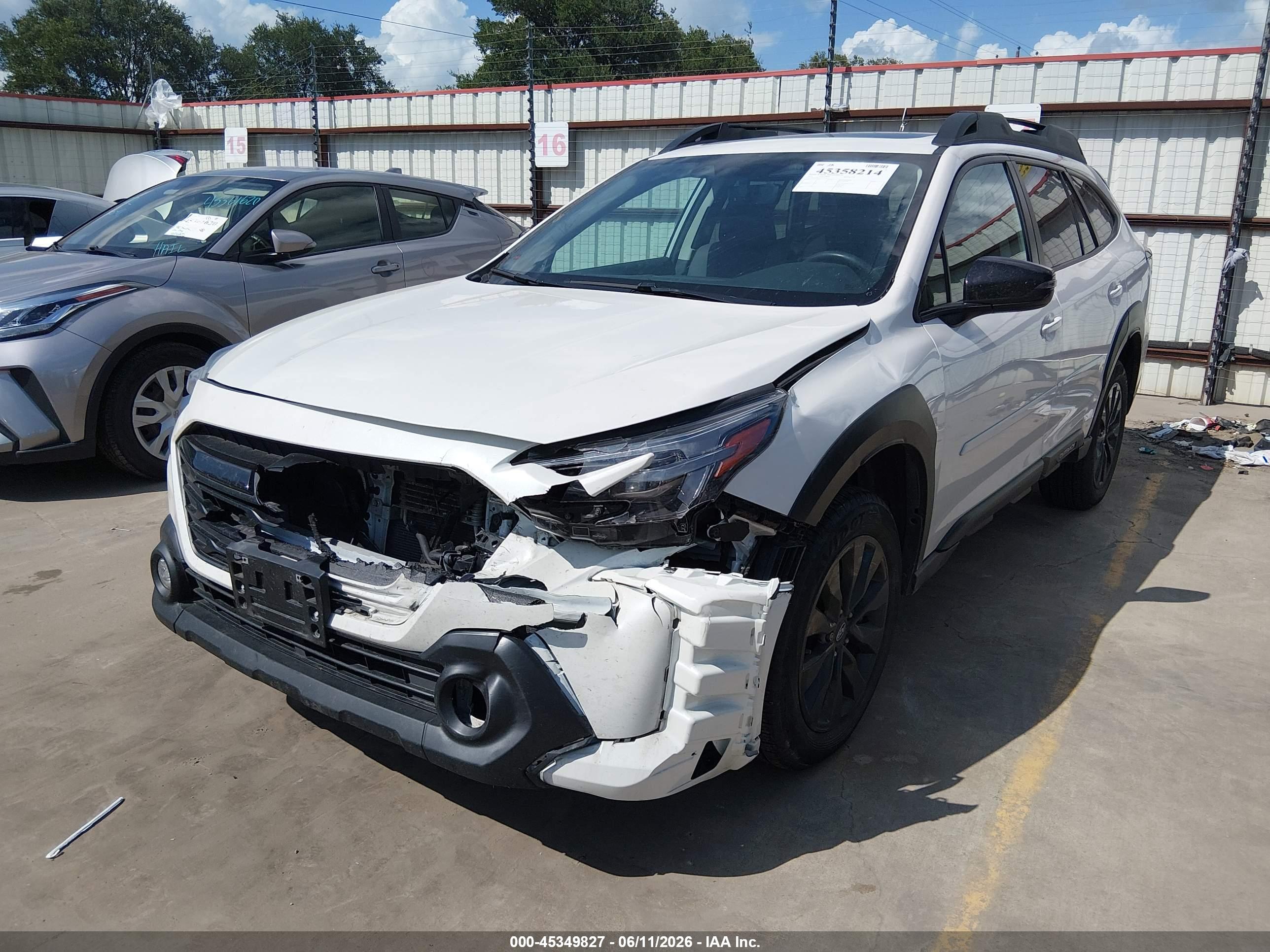 2023 SUBARU OUTBACK ONYX EDITION — I2