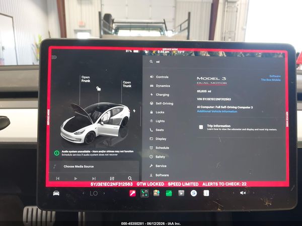2022 TESLA MODEL 3
