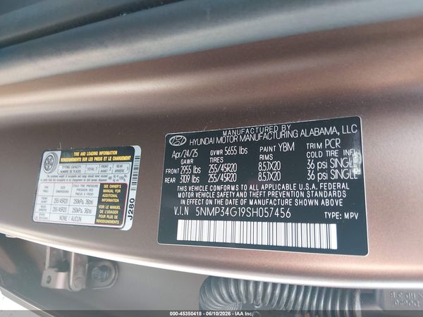 2025 HYUNDAI SANTA FE HYBRID LIMITED