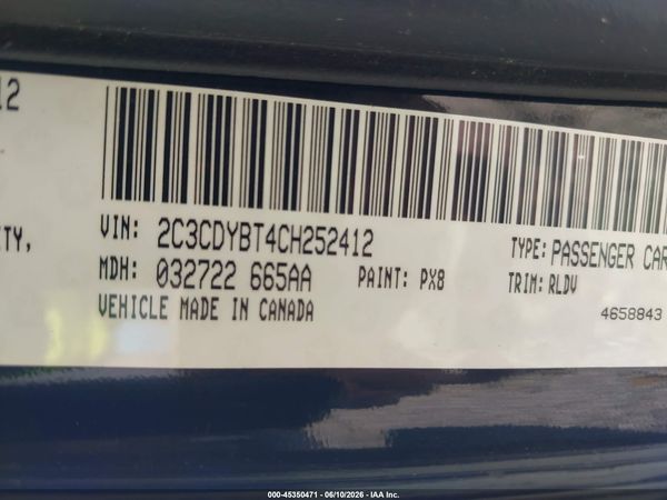 2012 DODGE CHALLENGER R/T