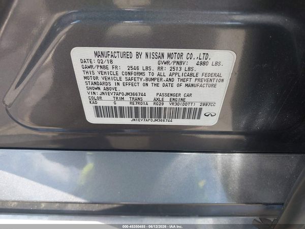 2018 INFINITI Q50 3.0T LUXE