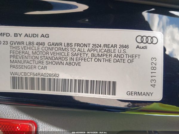 2024 AUDI A5 SPORTBACK