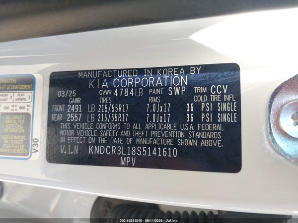 2025 KIA NIRO EV WIND