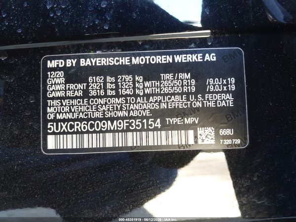 2021 BMW X5 XDRIVE40I
