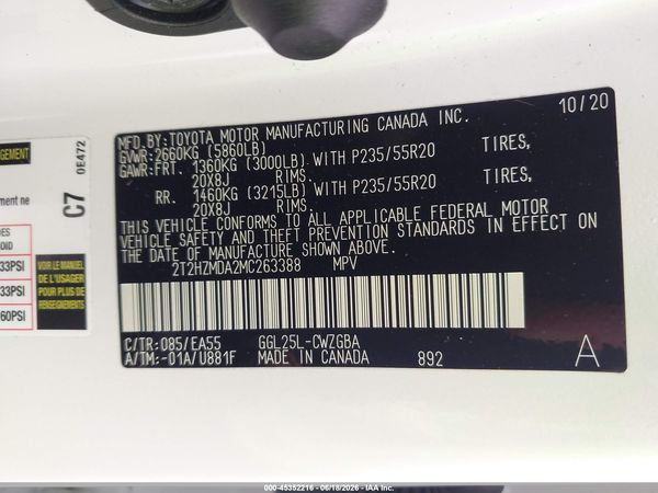 2021 LEXUS RX 350 350 Premium