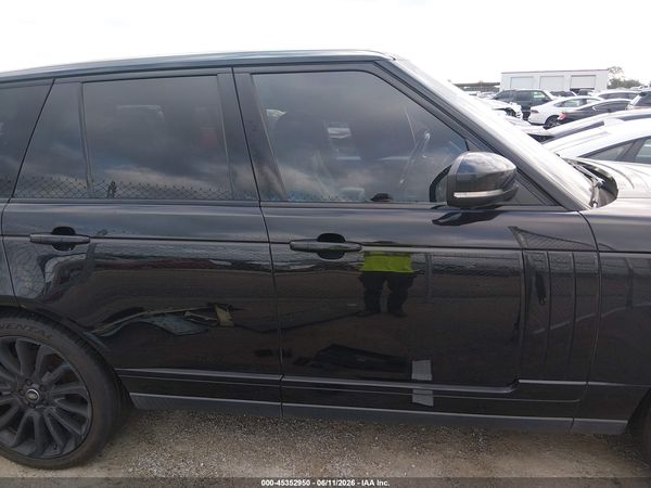 2014 LAND ROVER RANGE ROVER SuperCharged