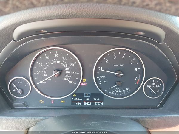 2016 BMW 320I SA
