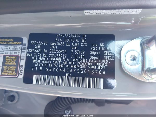 2025 KIA EV6 GT-LINE RWD