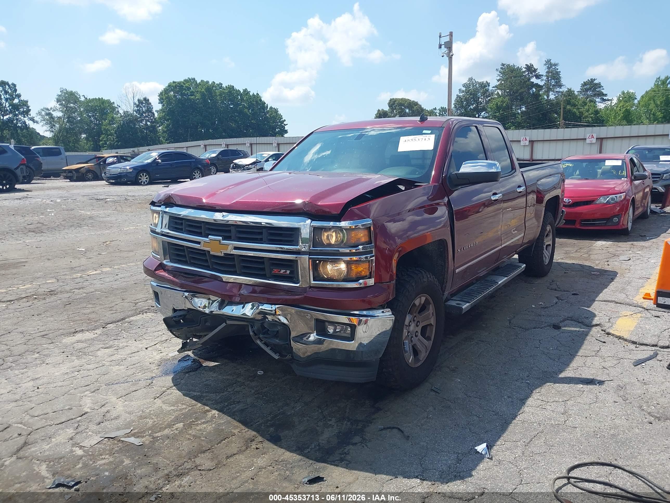 2014 CHEVROLET SILVERADO 1500 LTZ — I2