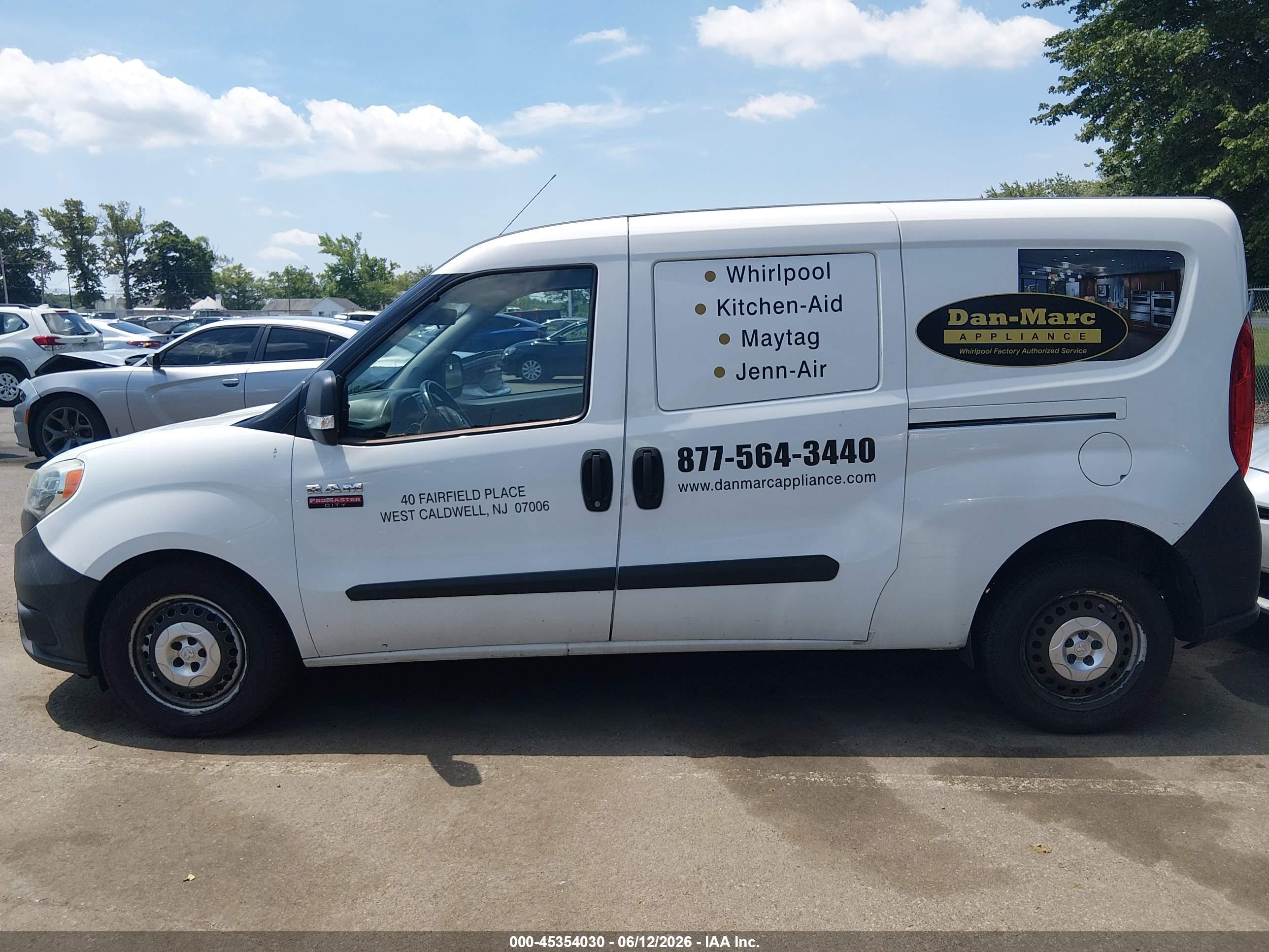 2017 RAM PROMASTER CITY TRADESMAN