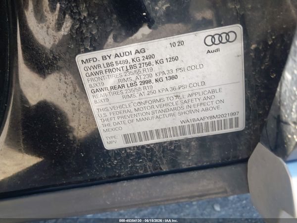 2021 AUDI Q5