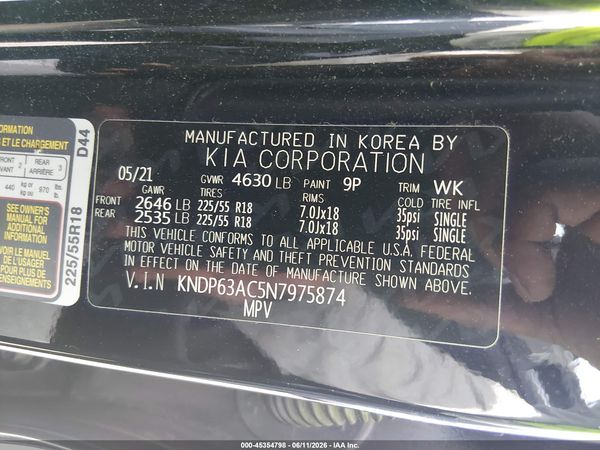 2022 KIA SPORTAGE NIGHTFALL EDITION