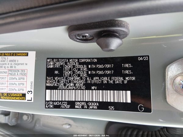 2023 TOYOTA 4RUNNER TRD OFF ROAD PREMIUM
