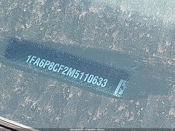 2021 FORD MUSTANG GT PREMIUM FASTBACK