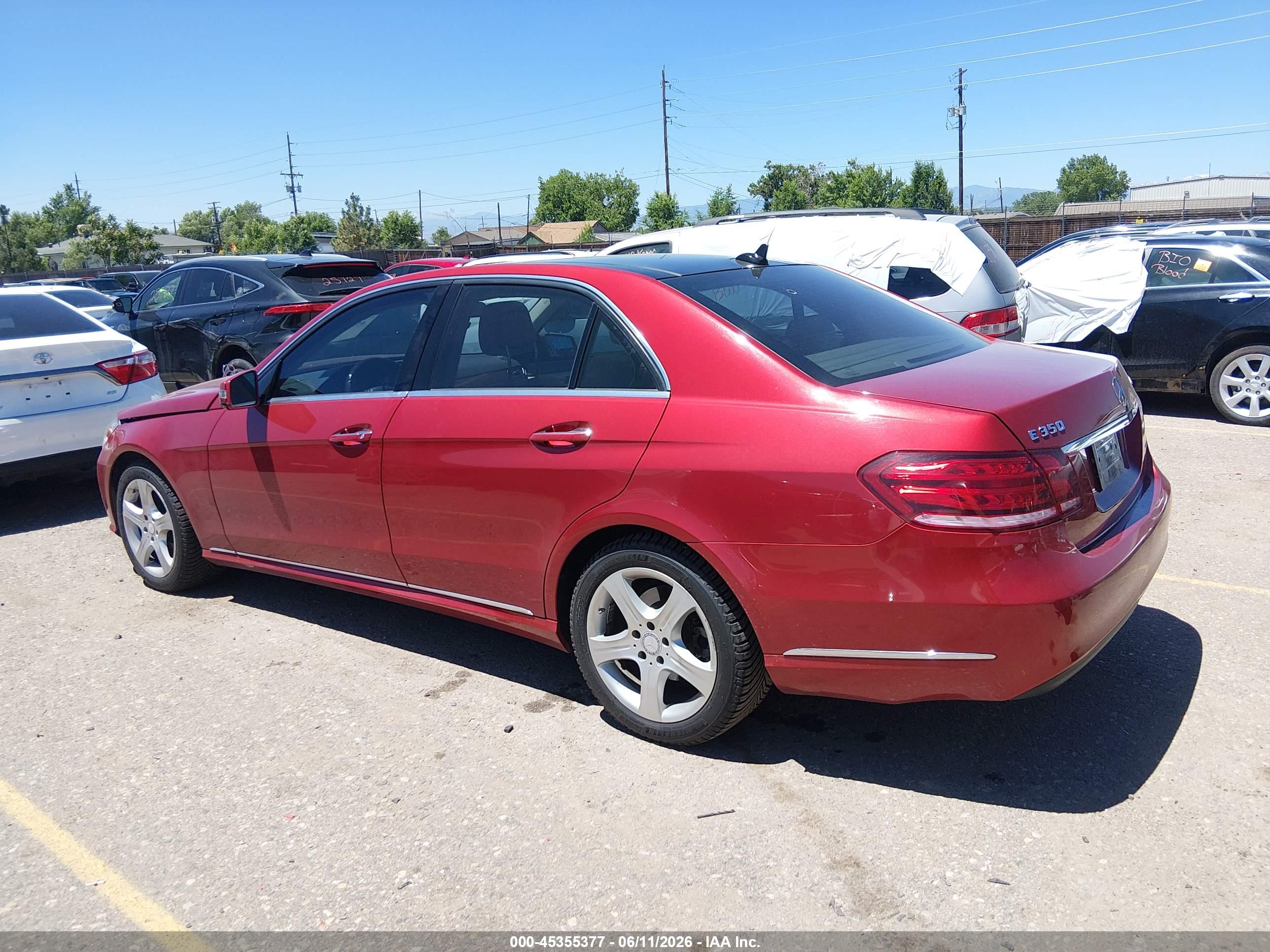 2014 MERCEDES-BENZ E 350 4MATIC